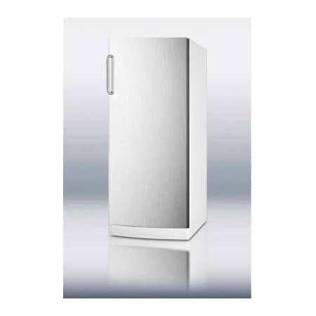 Summit Appliance Div. Summit-10.1 Cu. Ft. All-Refrigerator, 9 Interior Locking Compartments, SS Door FFAR10SSTBLOCKER